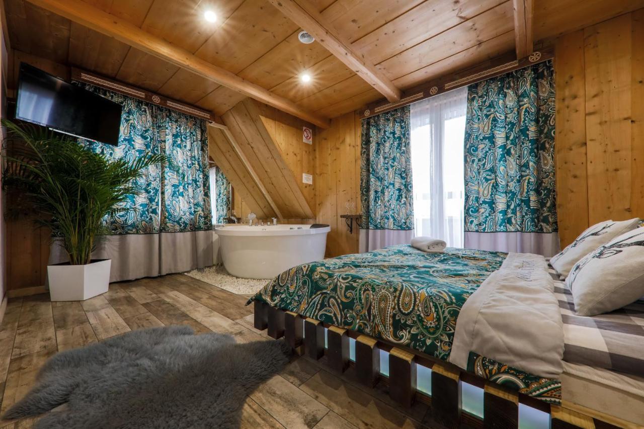 GÓRALSKA VILLA APARTAMENTY Z JACUZZI&HOME SPA&Zakopane Poronin Zewnętrze zdjęcie