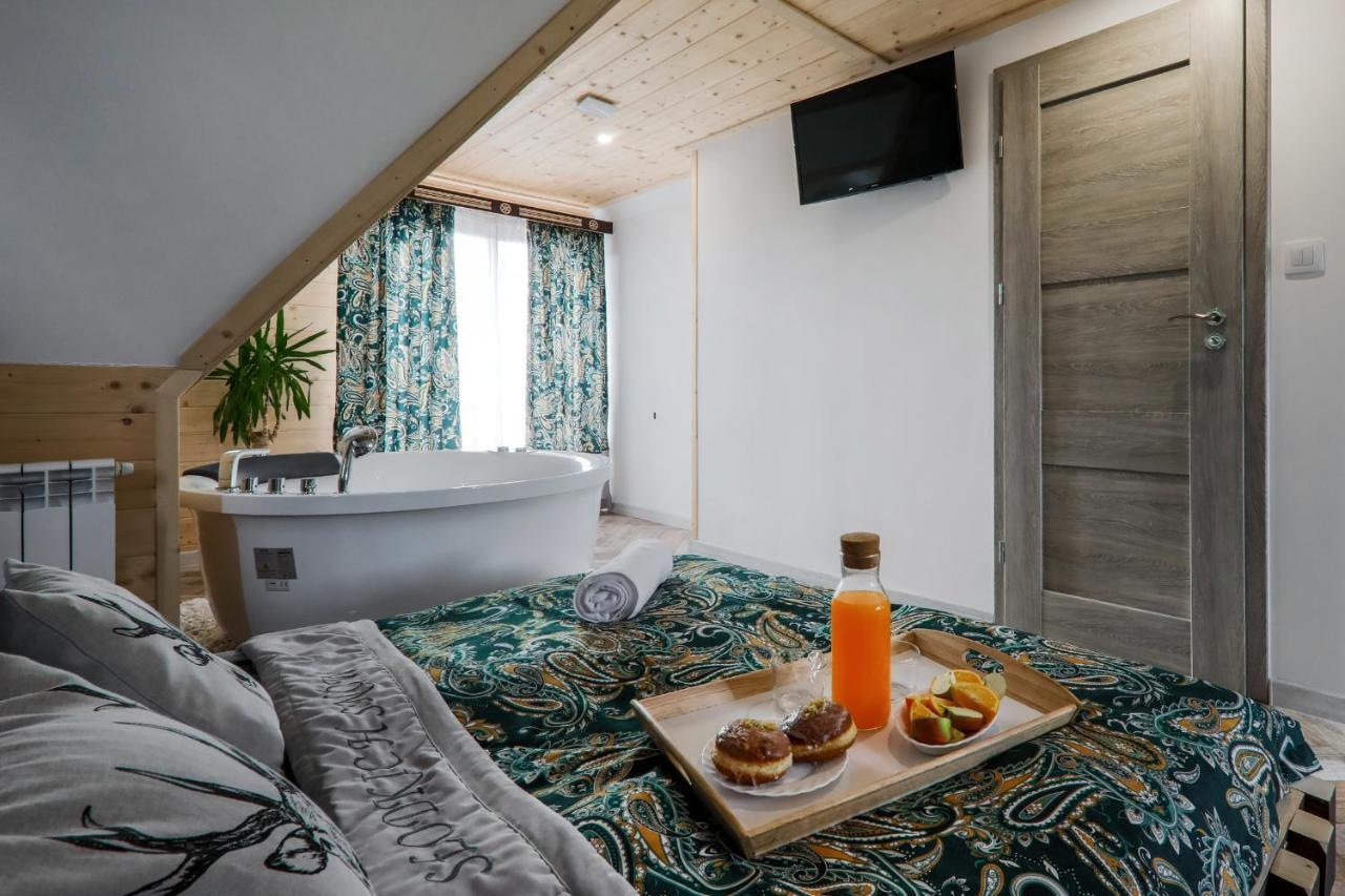 GÓRALSKA VILLA APARTAMENTY Z JACUZZI&HOME SPA&Zakopane Poronin Zewnętrze zdjęcie